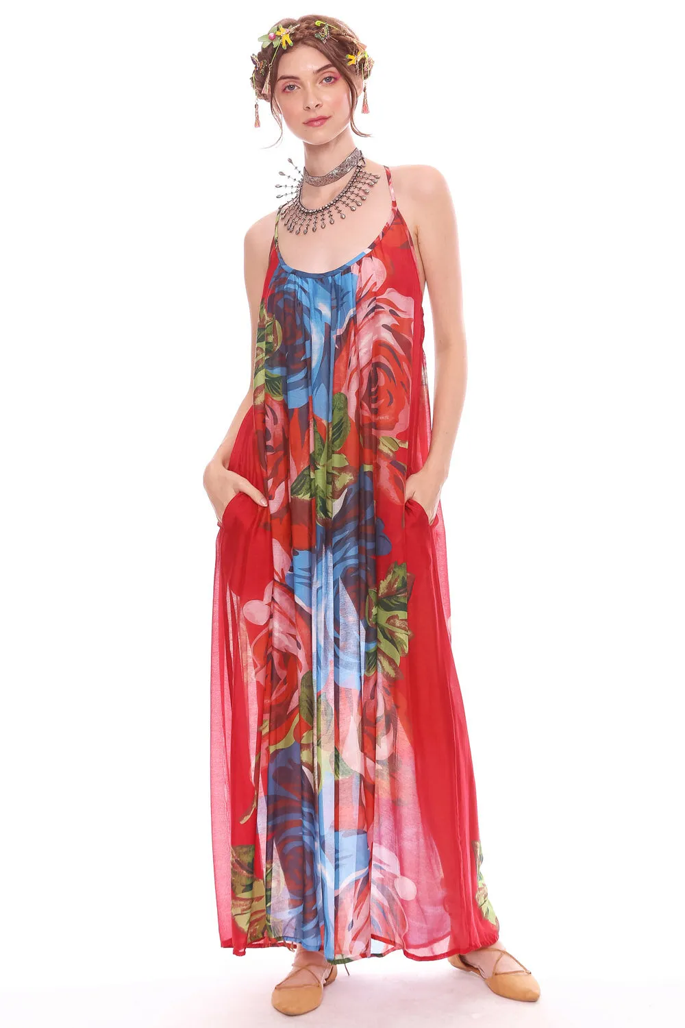 Exotic Maxi Dress sold by Aratta product image thumbnail 2