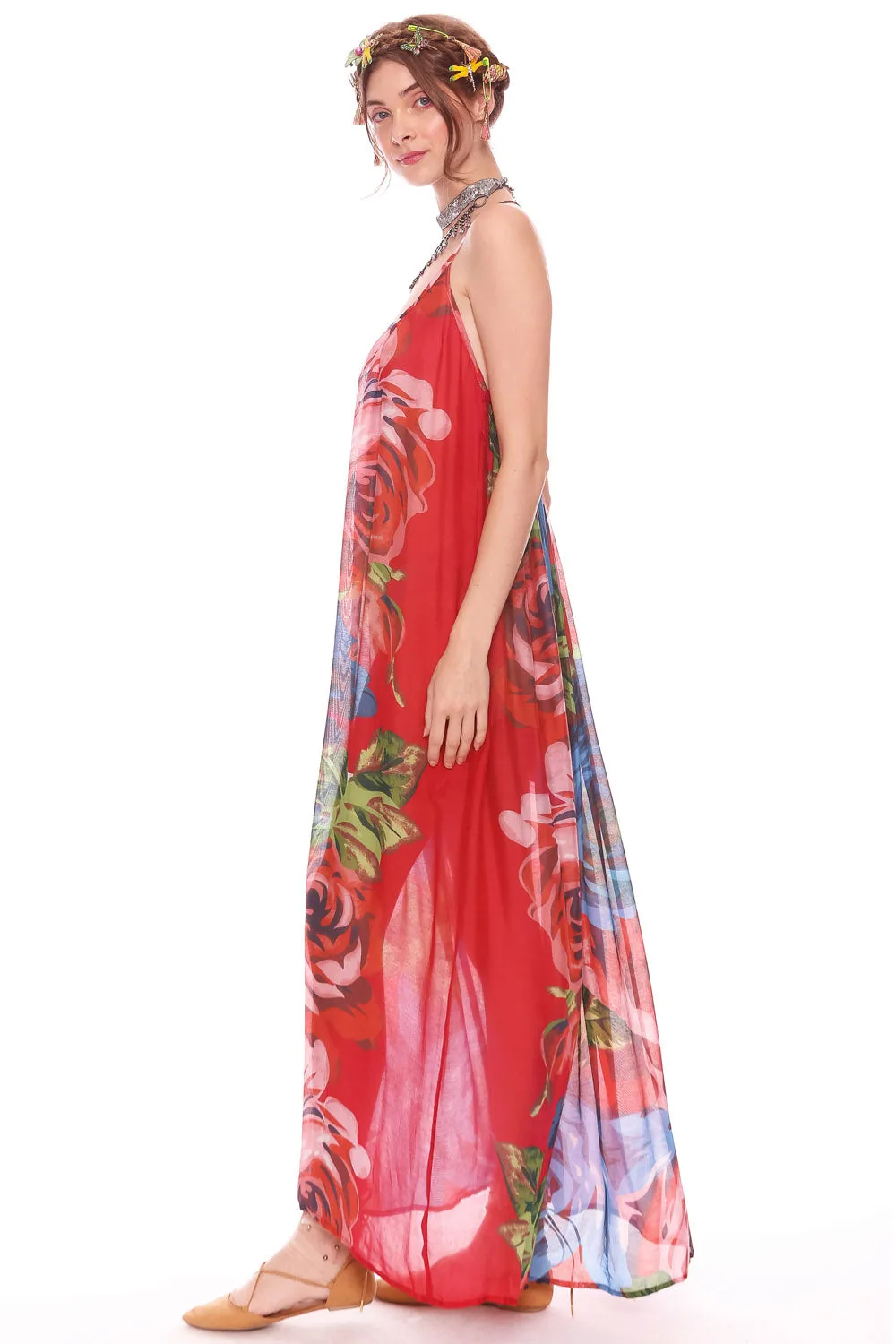 Exotic Maxi Dress sold by Aratta product image thumbnail 5