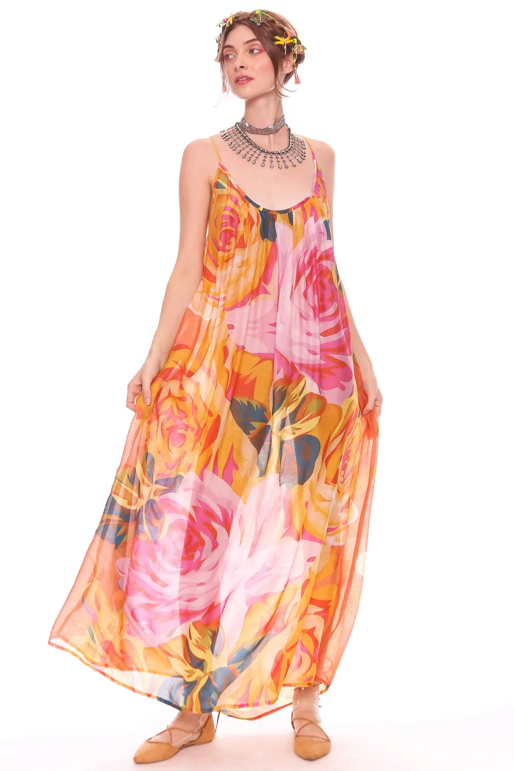Exotic Maxi Dress sold by Aratta
