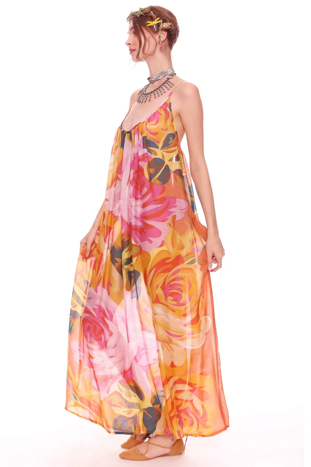 Exotic Maxi Dress sold by Aratta product image thumbnail 5