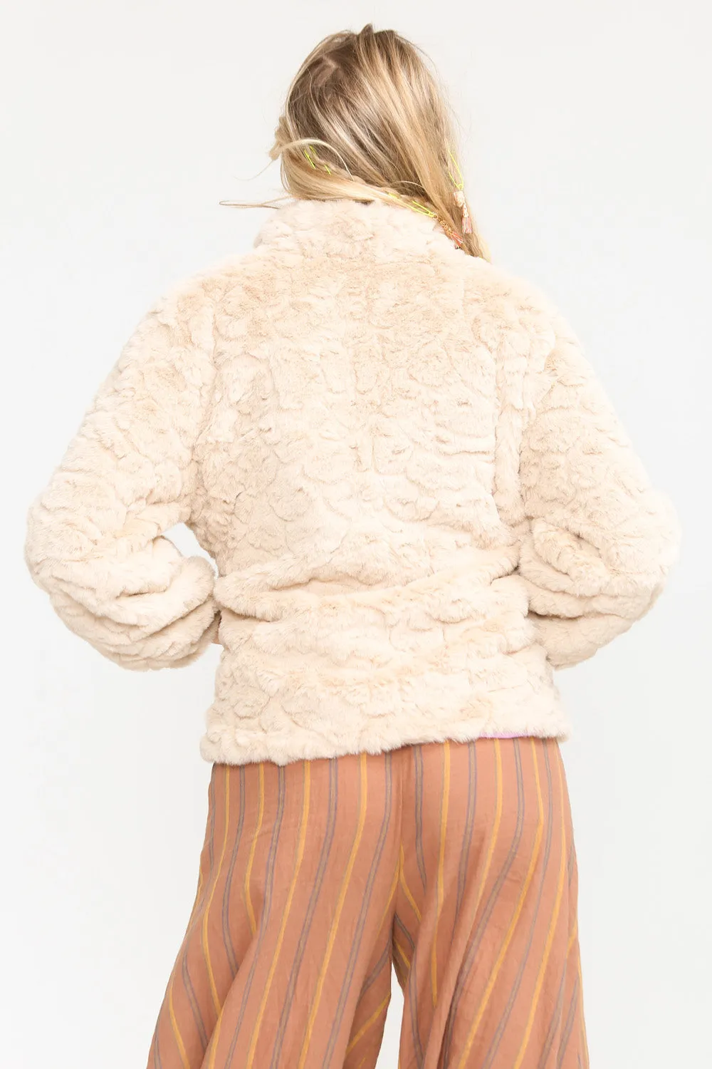 Lezly Fur Jacket sold by Aratta product image thumbnail 3