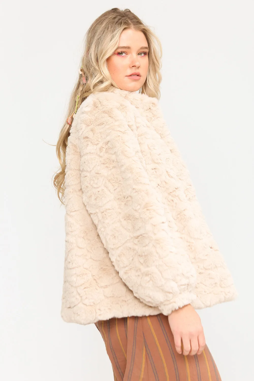 Lezly Fur Jacket sold by Aratta product image thumbnail 5