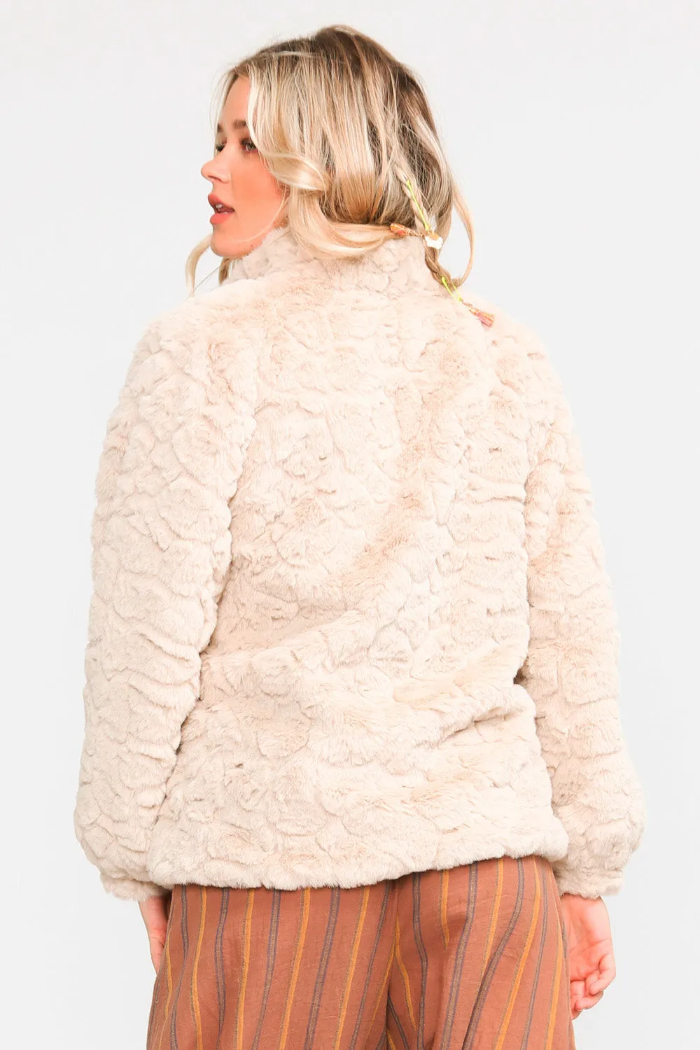 Lezly Fur Jacket sold by Aratta product image thumbnail 4