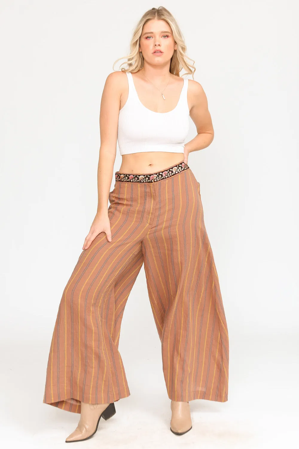Mariah Stripe Pants sold by Aratta product image thumbnail 2