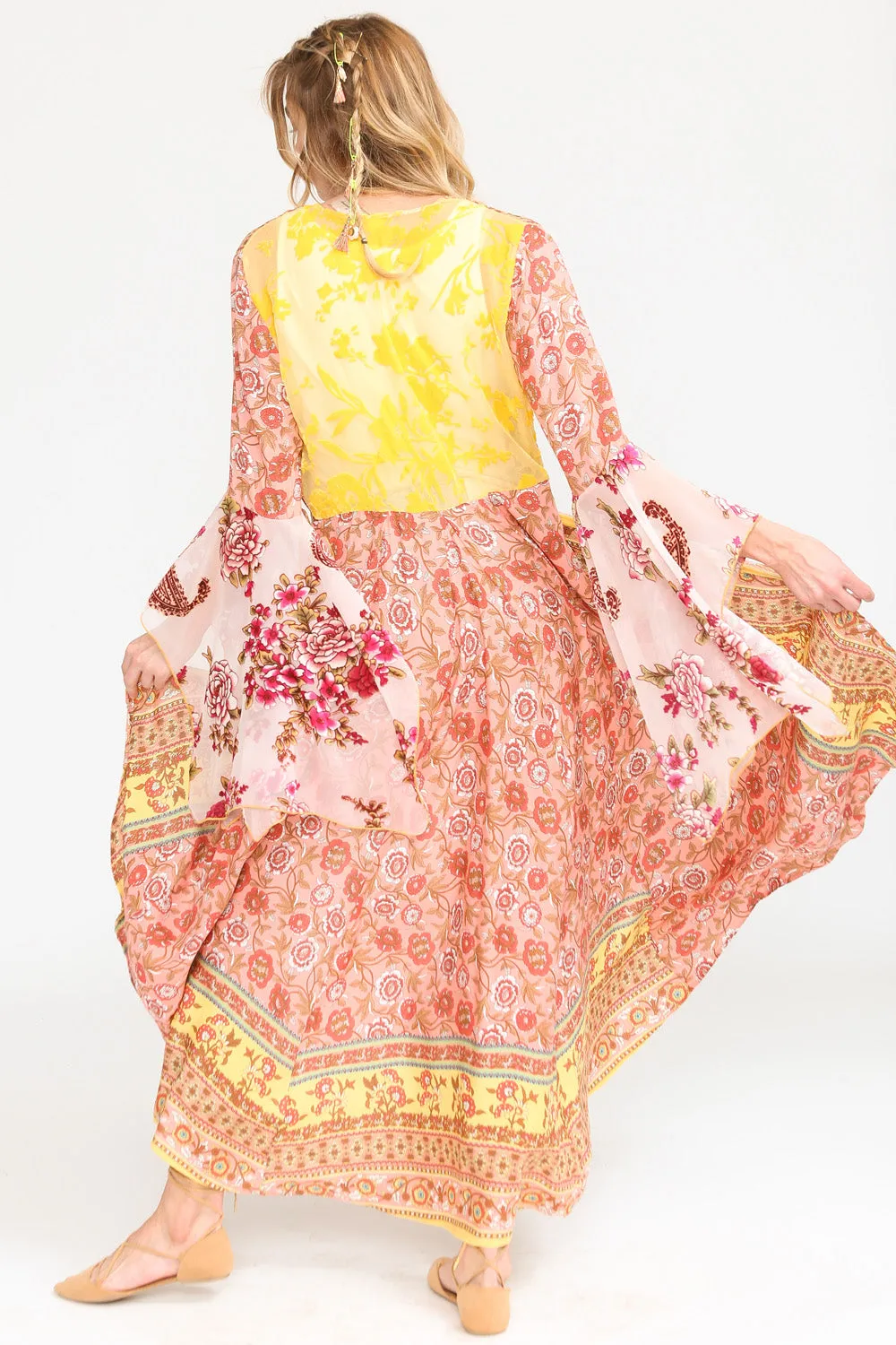 Roses Kimono sold by Aratta product image thumbnail 5