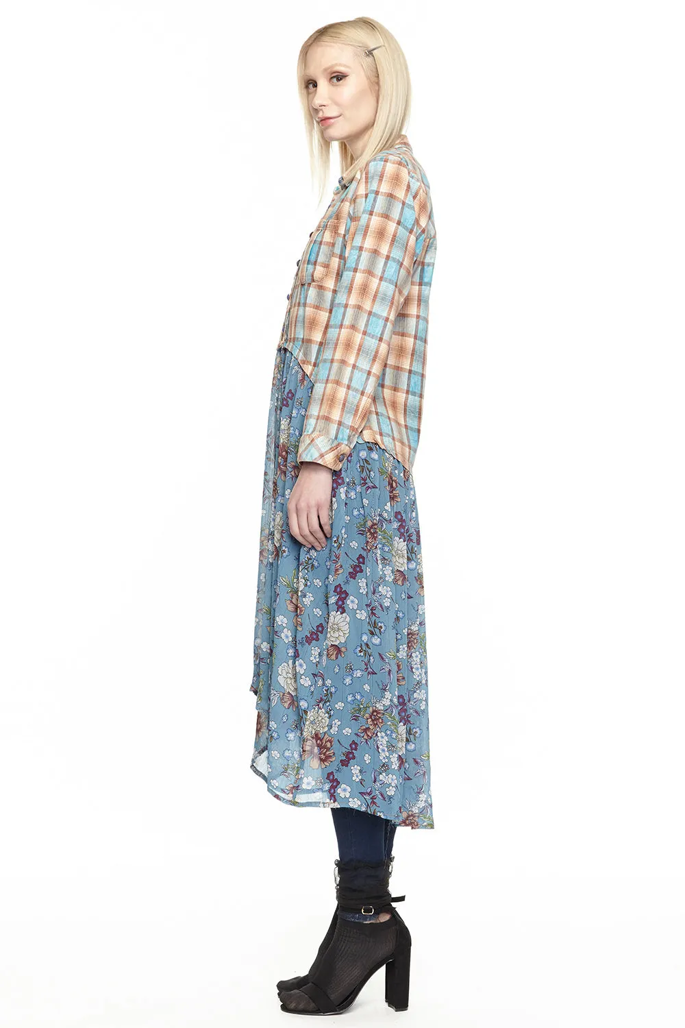 Northern Dancer Shirt-Dress sold by Aratta product image thumbnail 3