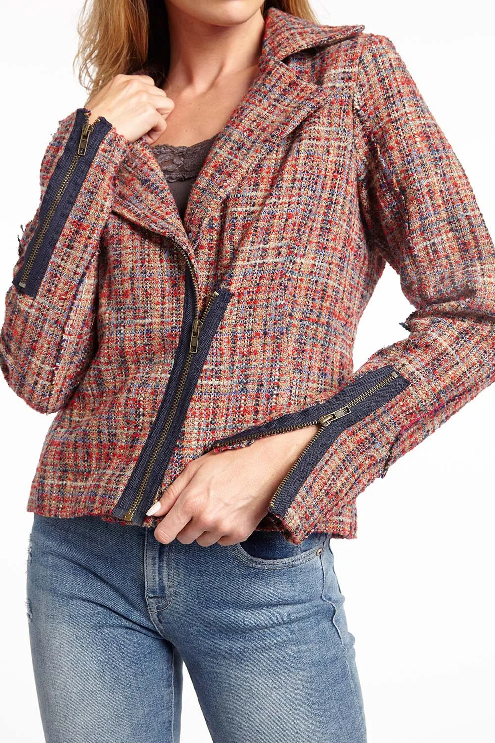 Gabriella Boucle Jacket sold by Aratta