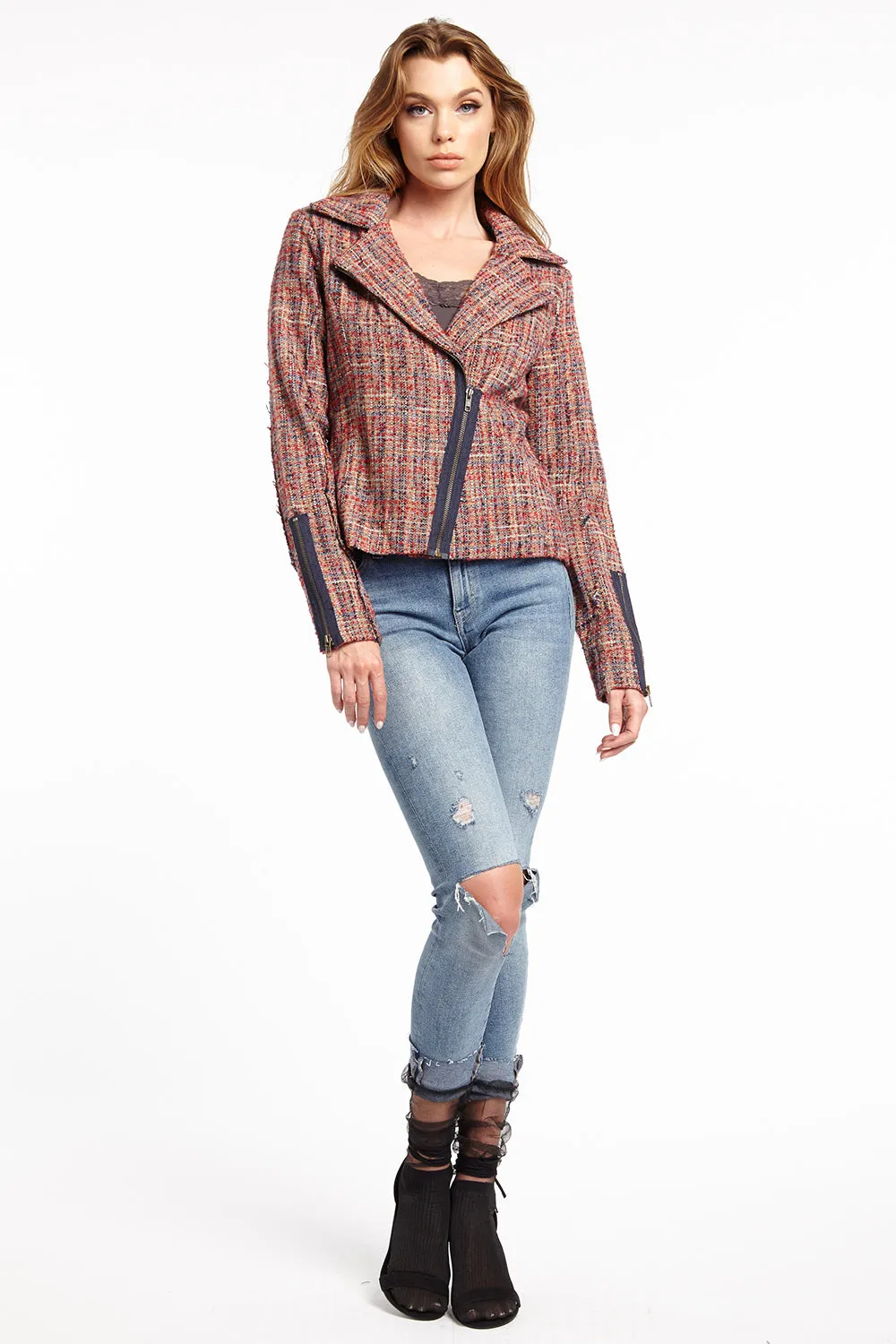 Gabriella Boucle Jacket sold by Aratta product image thumbnail 4