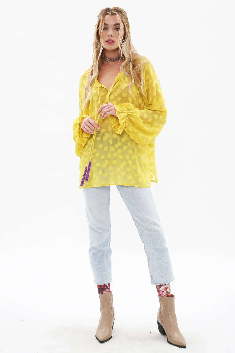 Mabel Blouse sold by Aratta product image thumbnail 5