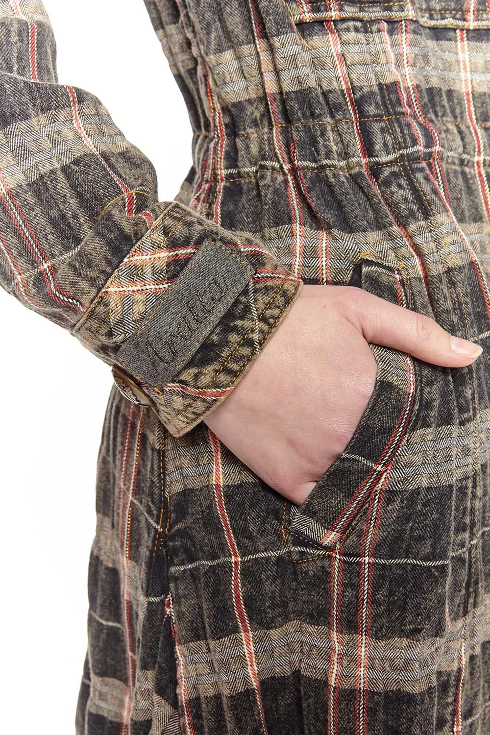 Ruffian Trench Coat sold by Aratta product image thumbnail 4