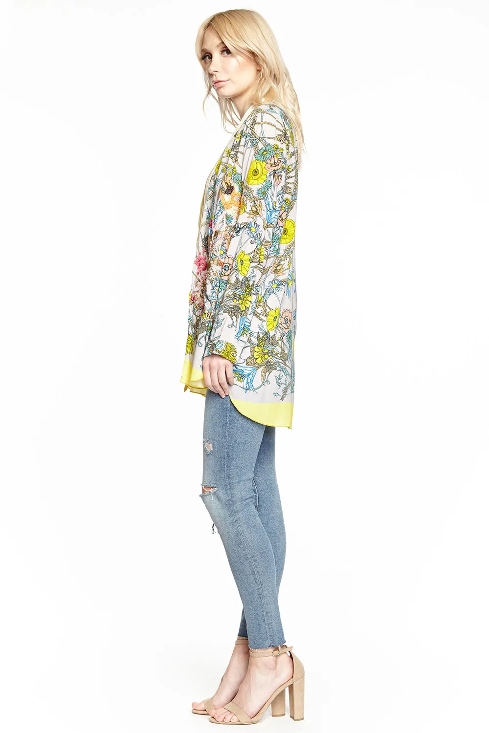 Change It Shirt Kimono sold by Aratta product image thumbnail 4