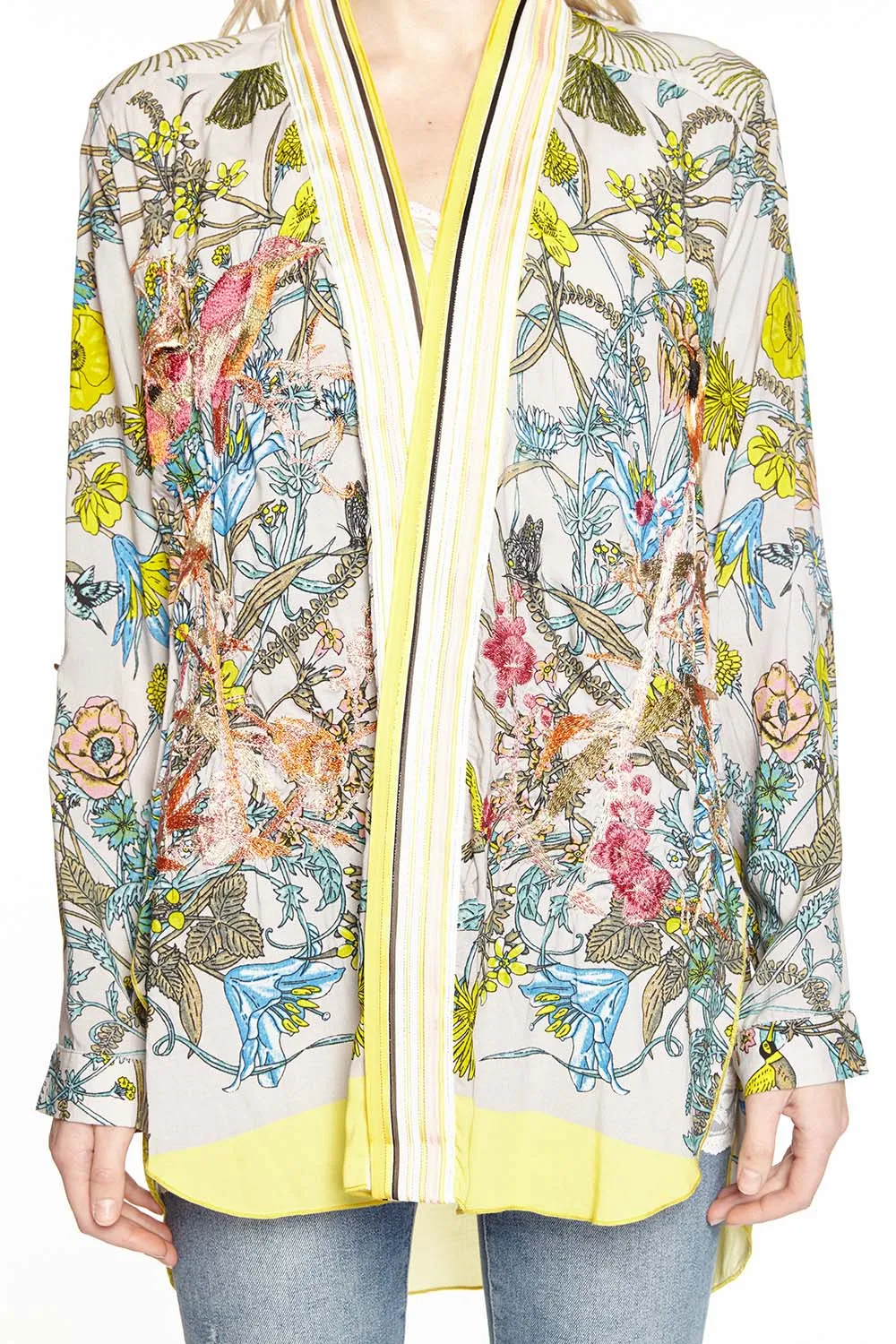 Change It Shirt Kimono sold by Aratta