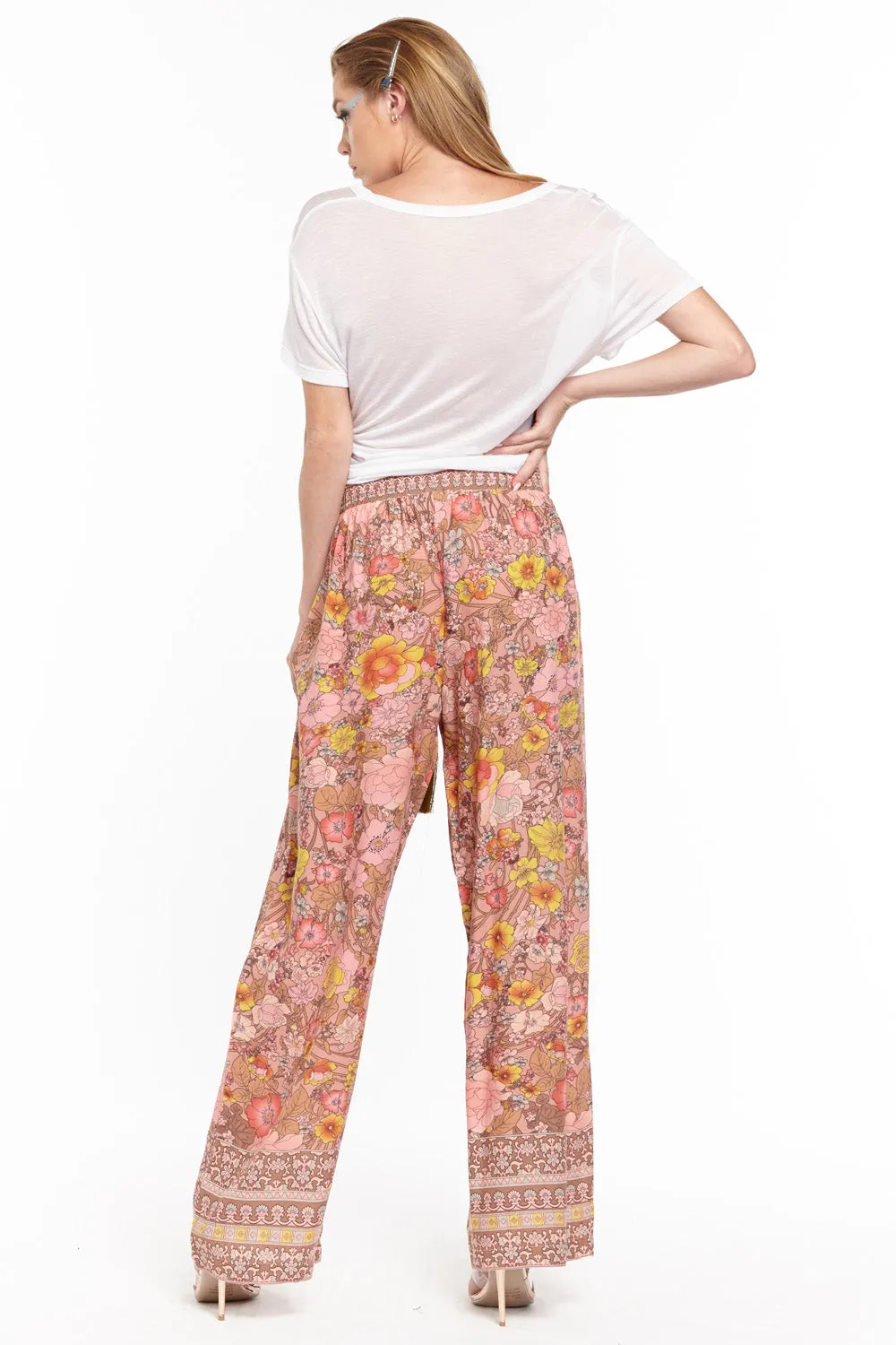 Rose Medallion PJ Pants sold by Aratta product image thumbnail 2