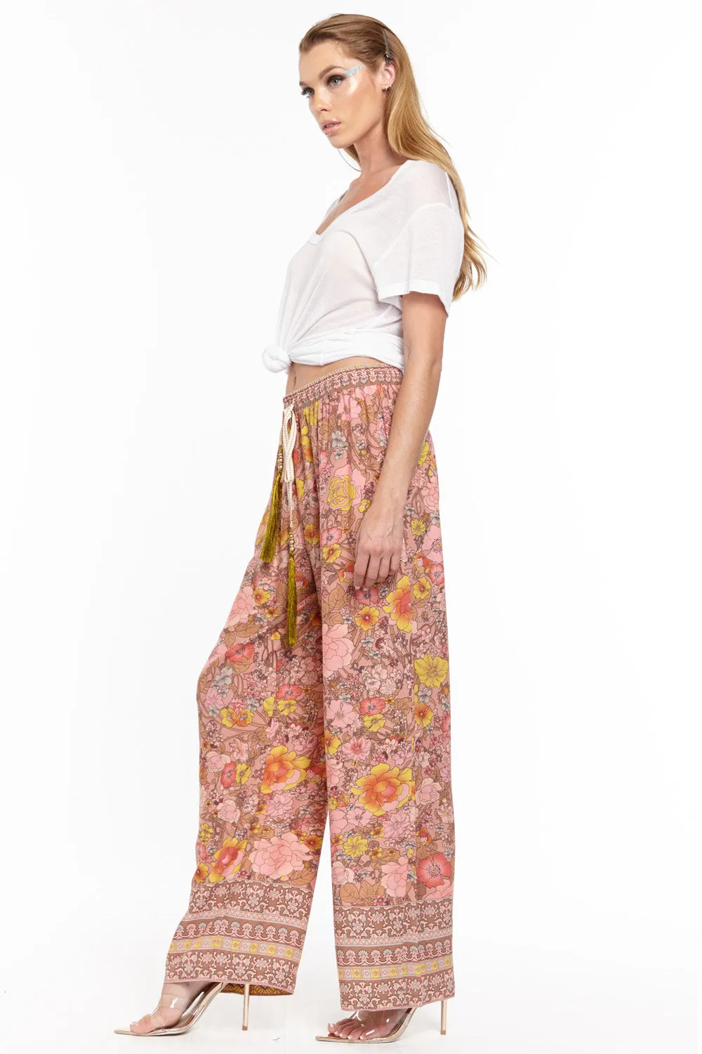 Rose Medallion PJ Pants sold by Aratta product image thumbnail 3