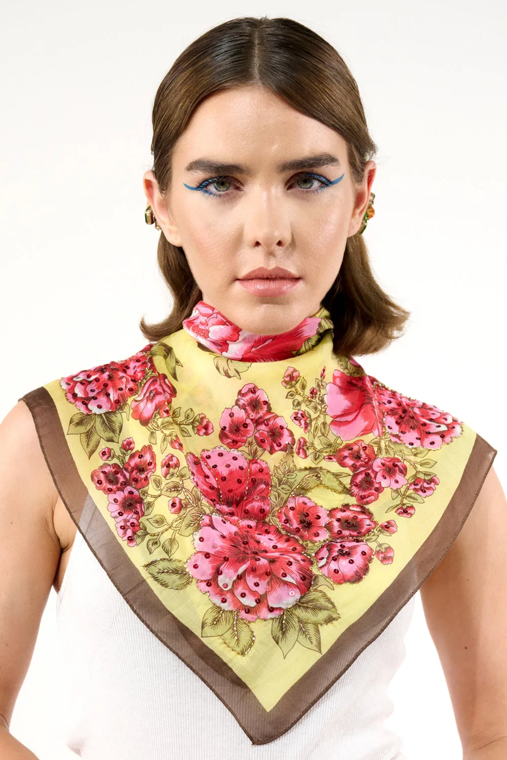 Beauty Embellished Bandana sold by Aratta product image thumbnail 4