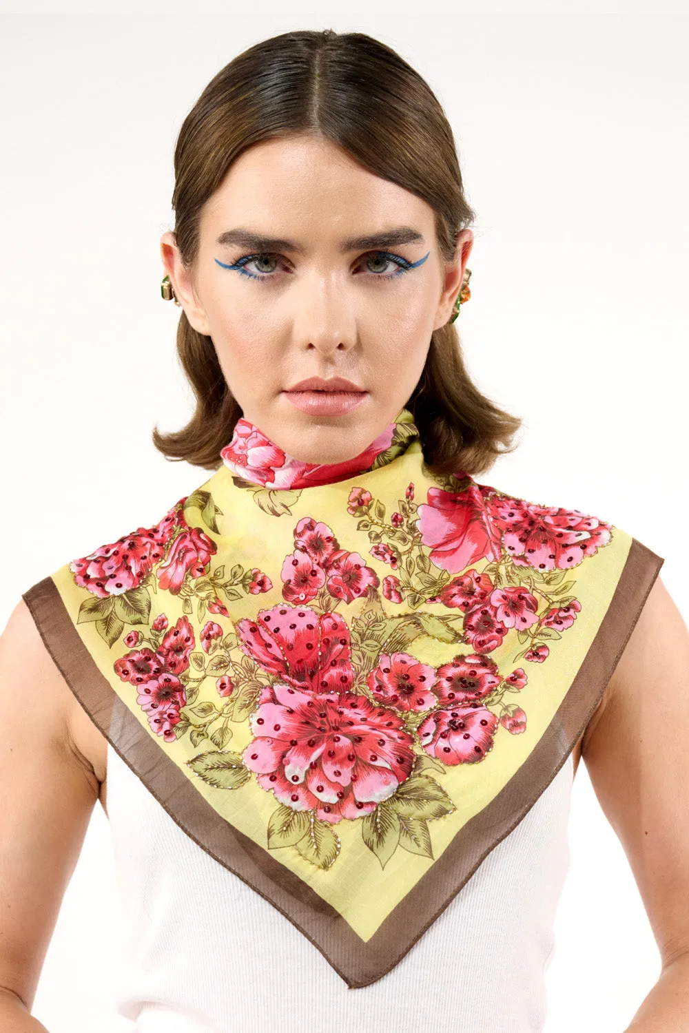 Beauty Embellished Bandana sold by Aratta product image thumbnail 3
