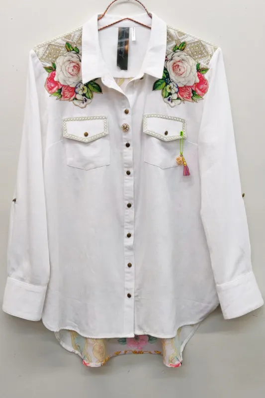 Marcella Shirt sold by Aratta