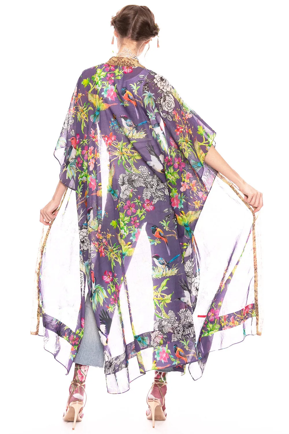 Dreaming of Paradise Kimono sold by Aratta product image thumbnail 2