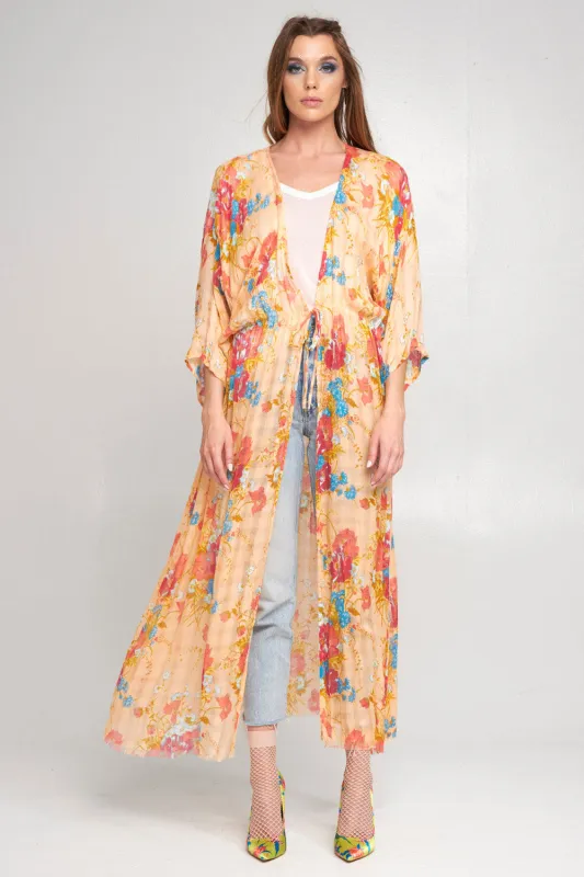 Sunny Spirit Kimono sold by Aratta