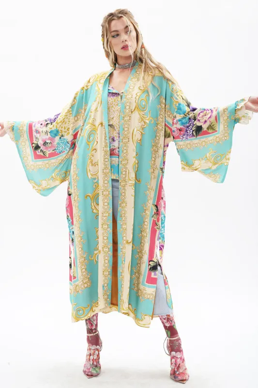 Artisan Leopard Kimono sold by Aratta