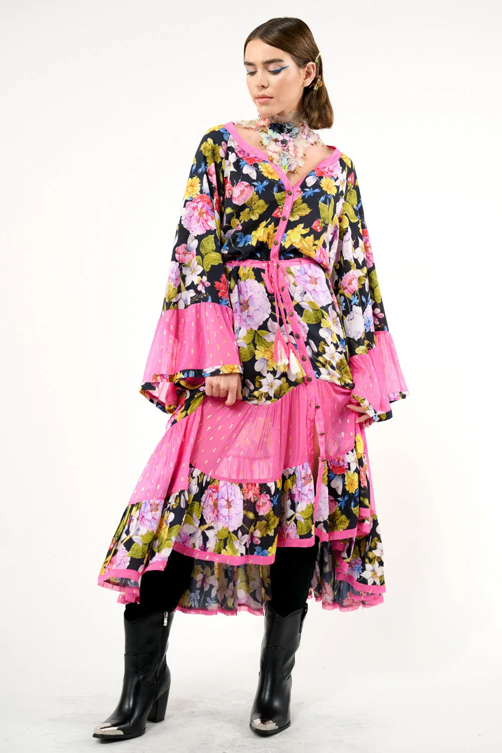 Flower Bomb Dress sold by Aratta product image thumbnail 2