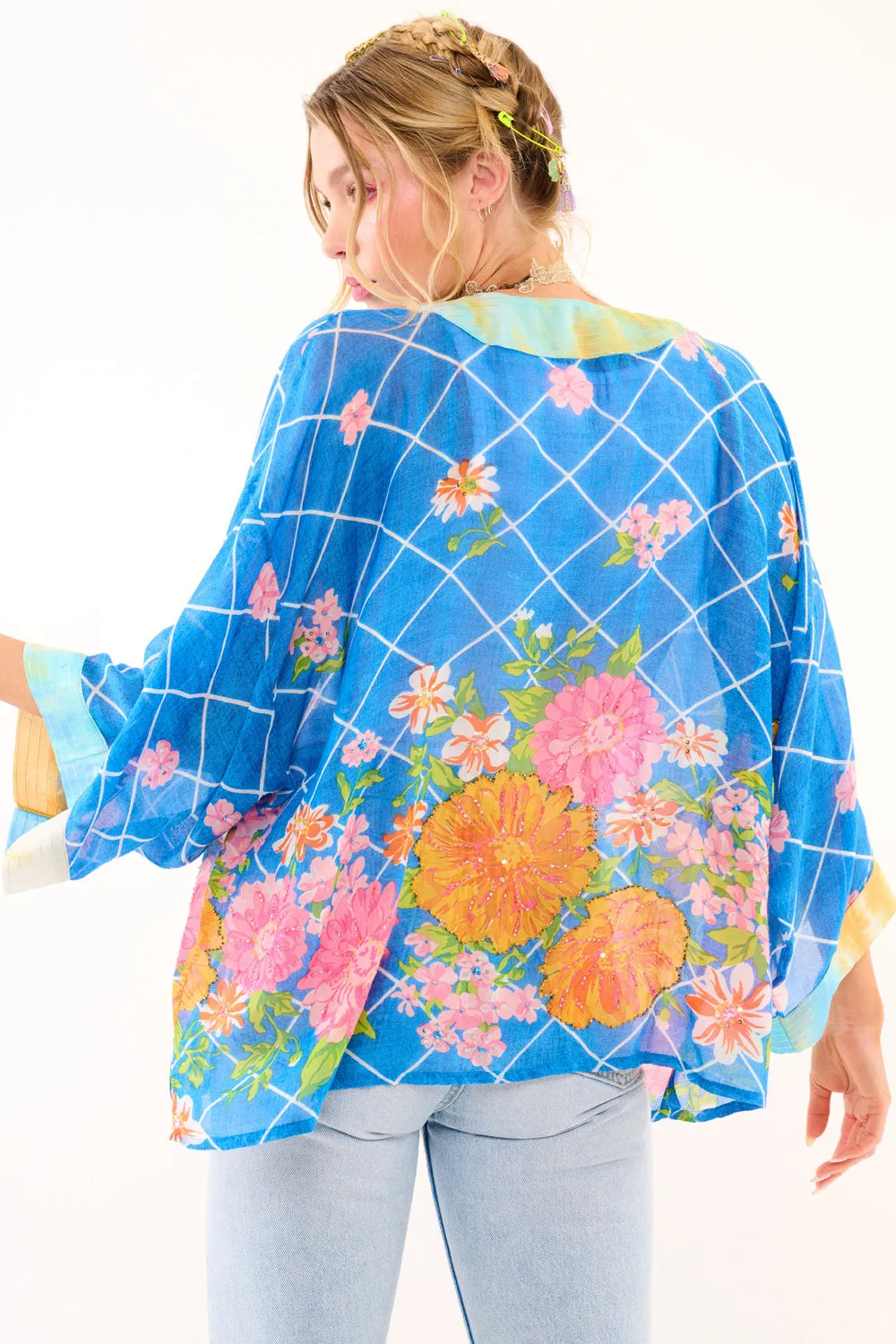 Borrocow Beauty Hand Embellished Kimono sold by Aratta product image thumbnail 2