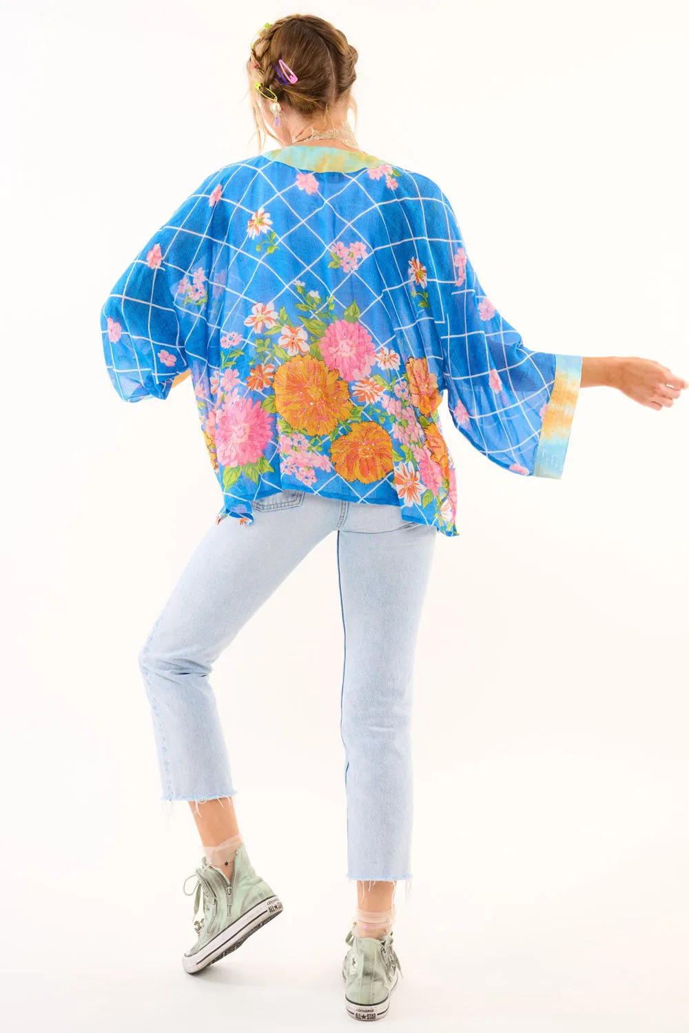 Borrocow Beauty Hand Embellished Kimono sold by Aratta product image thumbnail 5