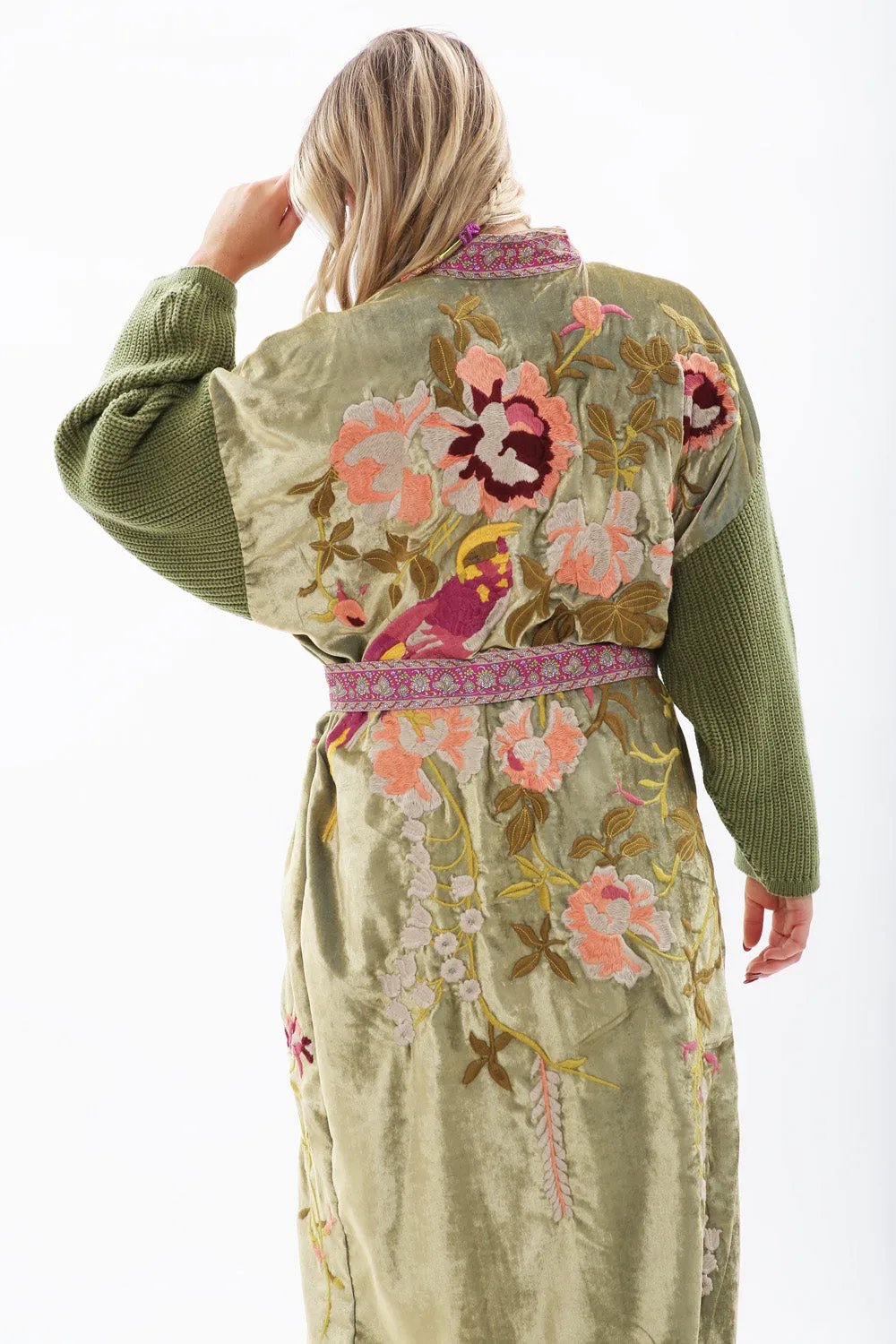 Something Magical Velvet Coat sold by Aratta