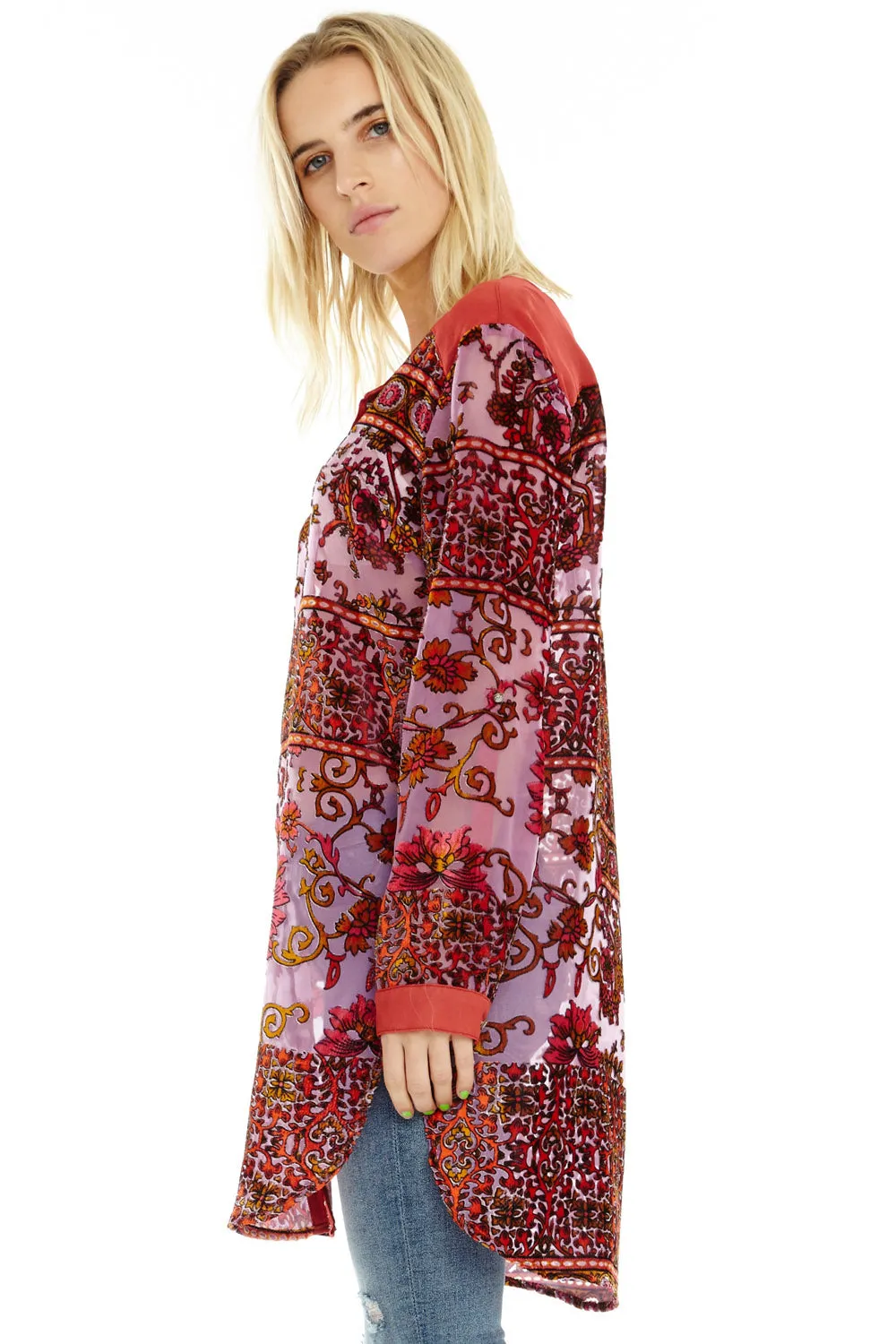 Velvet Violet Tunic sold by Aratta product image thumbnail 3