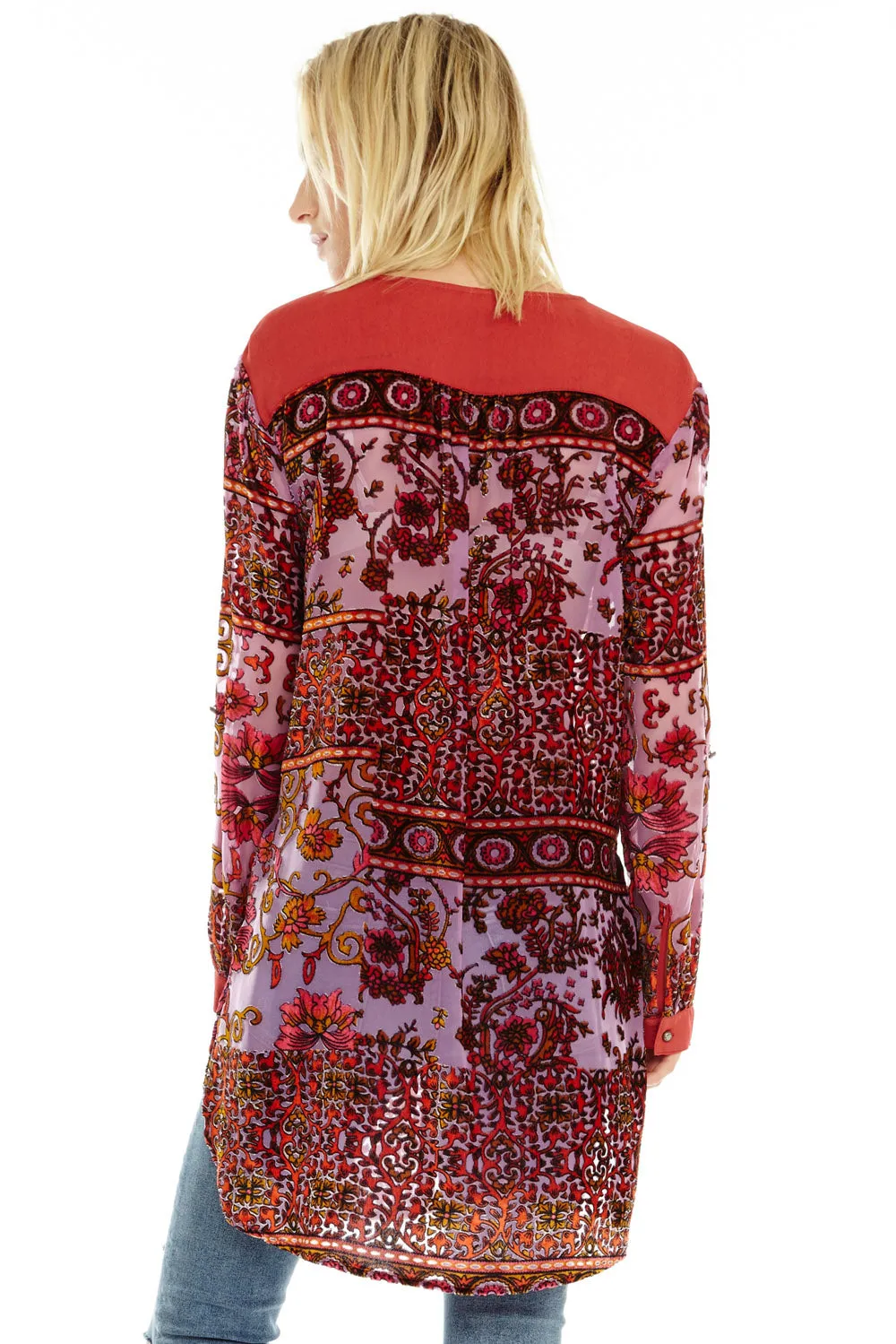 Velvet Violet Tunic sold by Aratta product image thumbnail 2