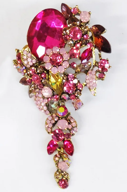 Jewel Floral Pin sold by Aratta