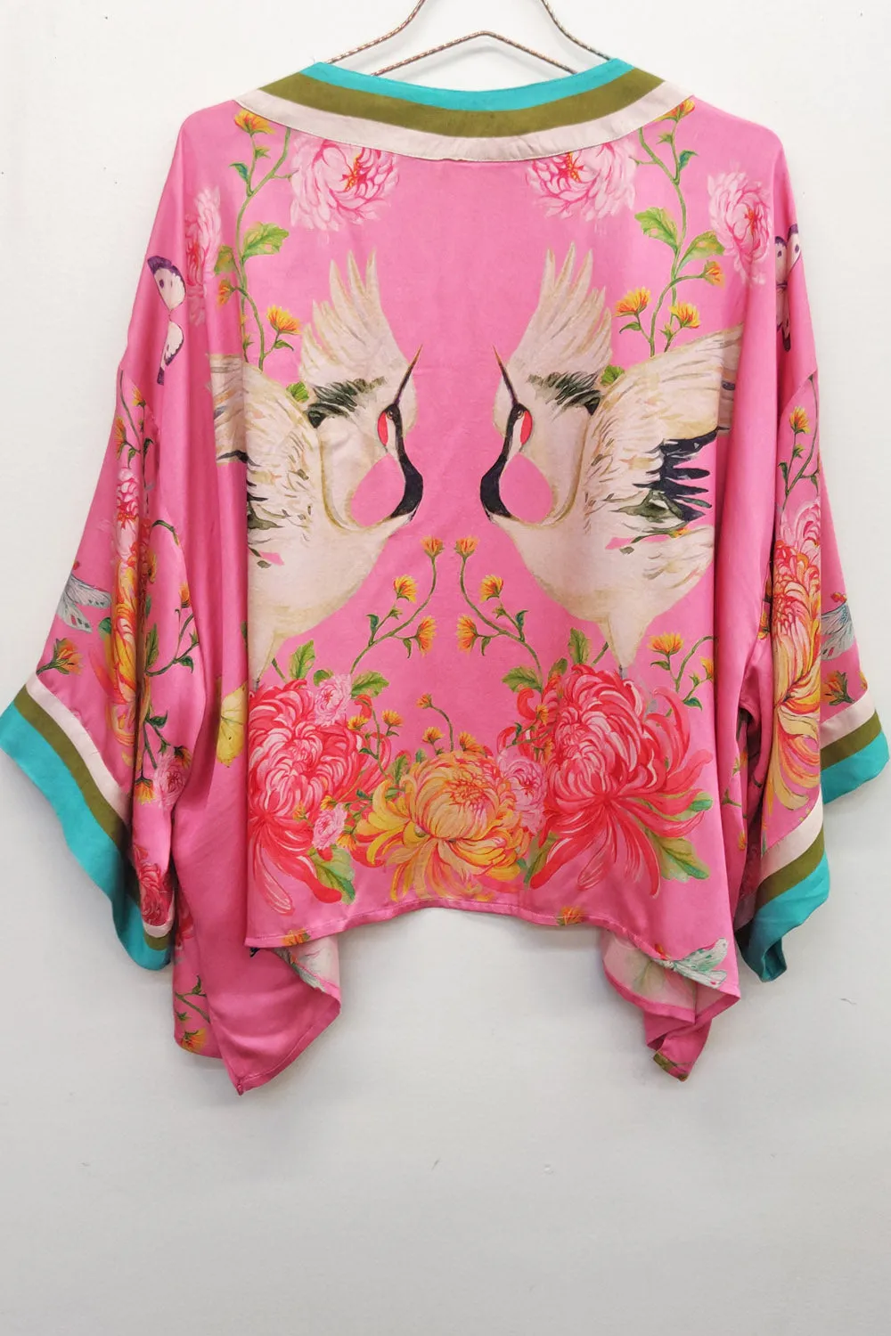 The Legend Of The Crane Short Kimono sold by Aratta product image thumbnail 2