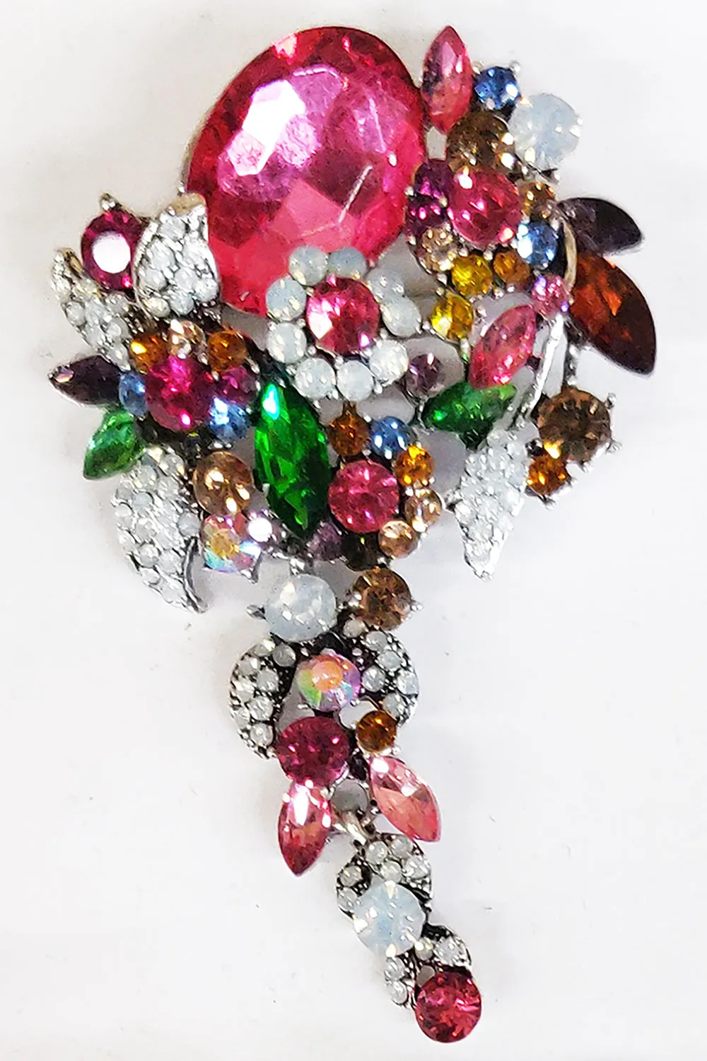 Jewel Floral Pin sold by Aratta