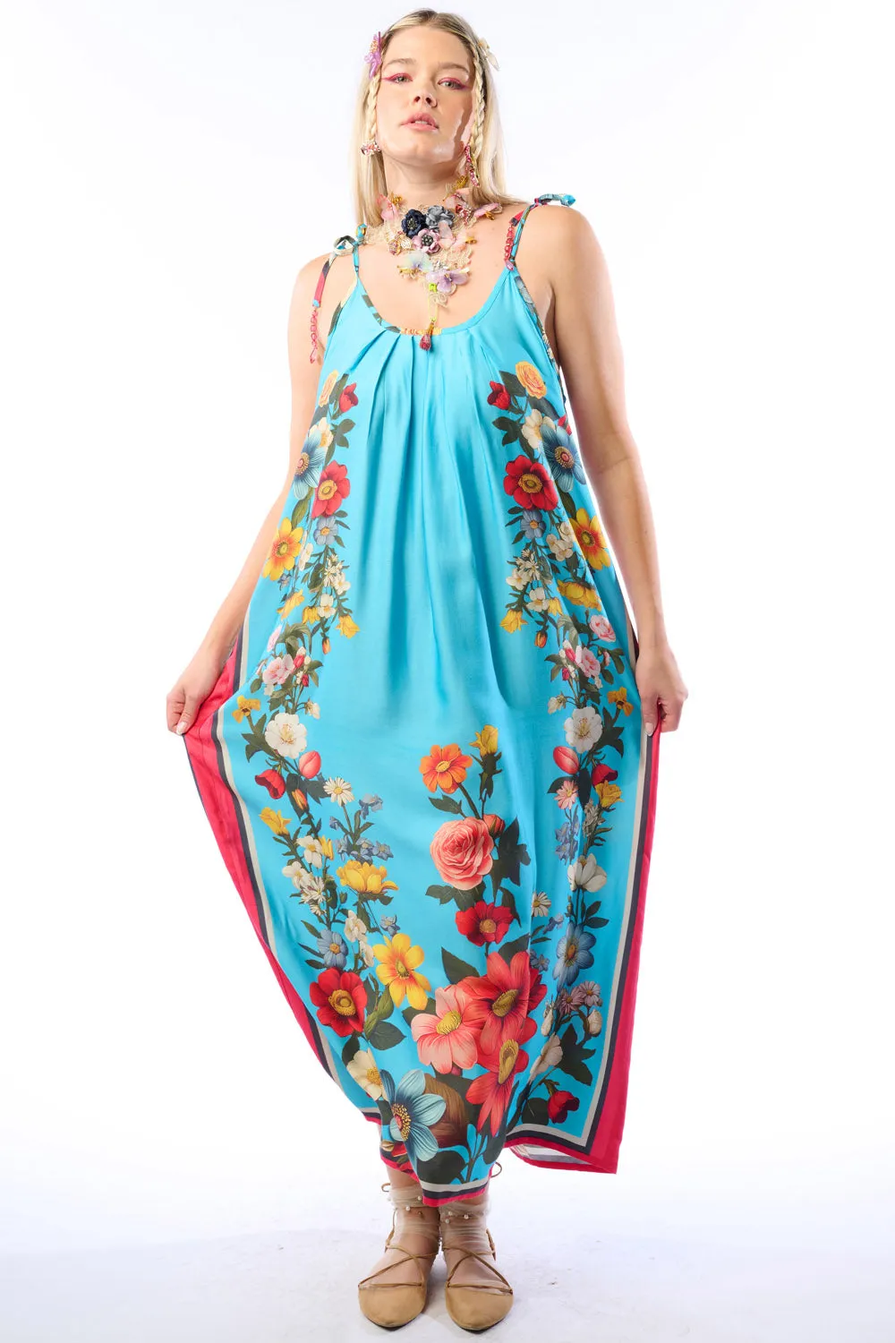 Floral Garden Dress sold by Aratta product image thumbnail 4