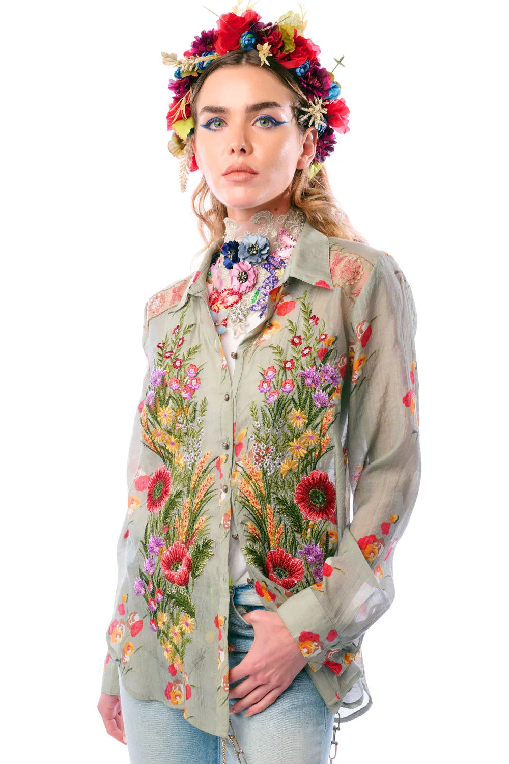 Mia Grace Shirt sold by Aratta product image thumbnail 4
