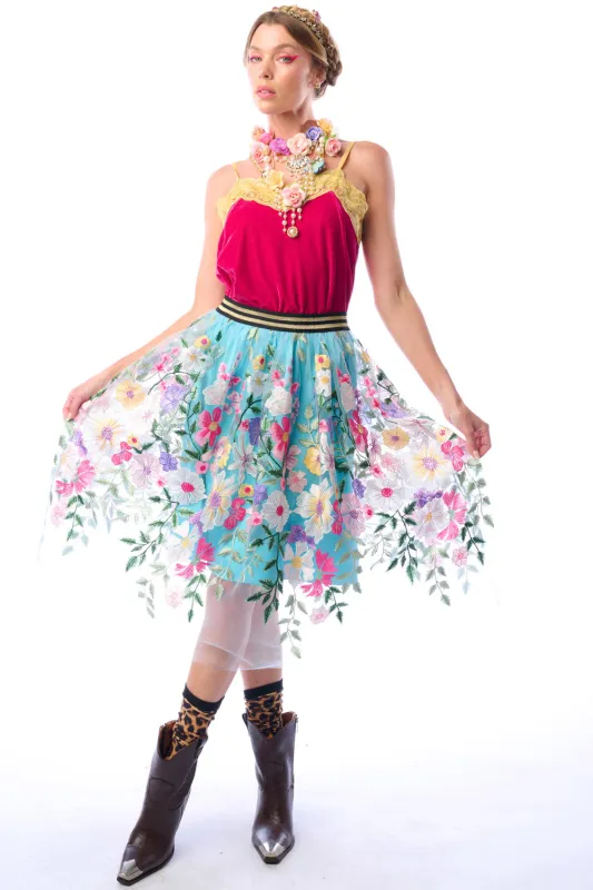 Carmelia Skirt sold by Aratta