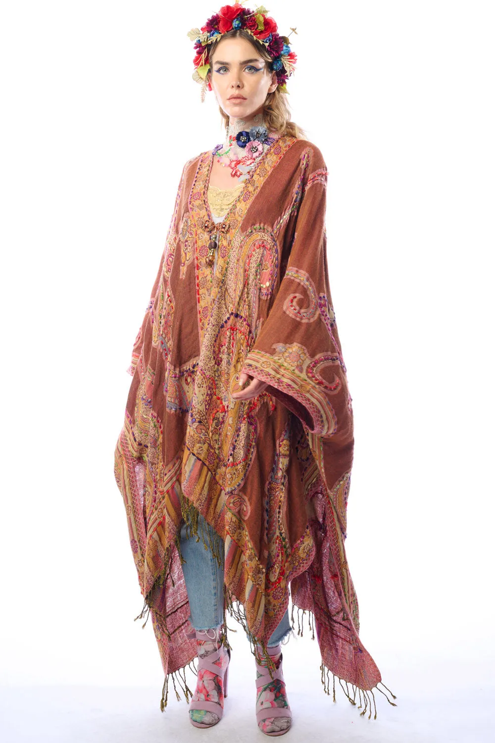Marie Poncho sold by Aratta product image thumbnail 3