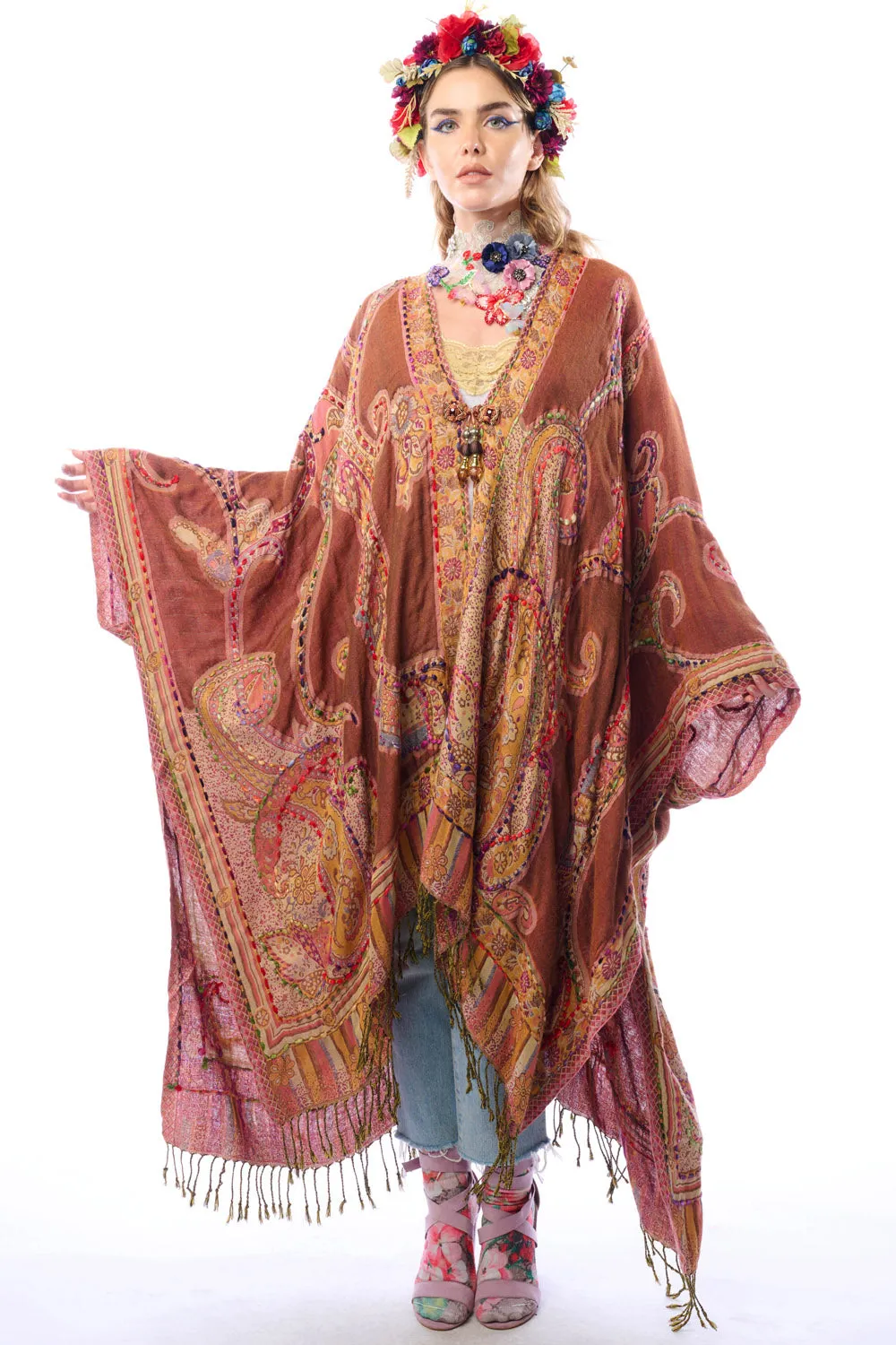 Marie Poncho sold by Aratta product image thumbnail 2