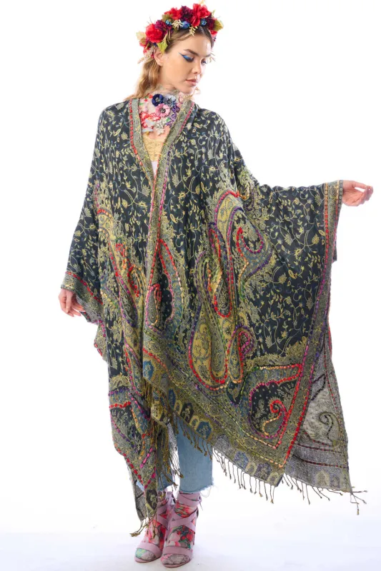 Elexyia Reversible Poncho made by Aratta