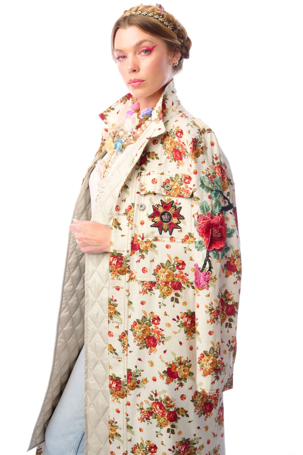Cara Delvinge Coat sold by Aratta product image thumbnail 4