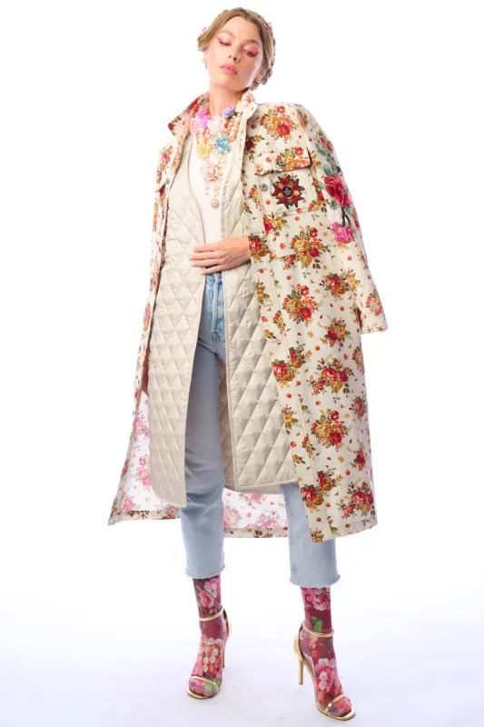 Cara Delvinge Coat sold by Aratta