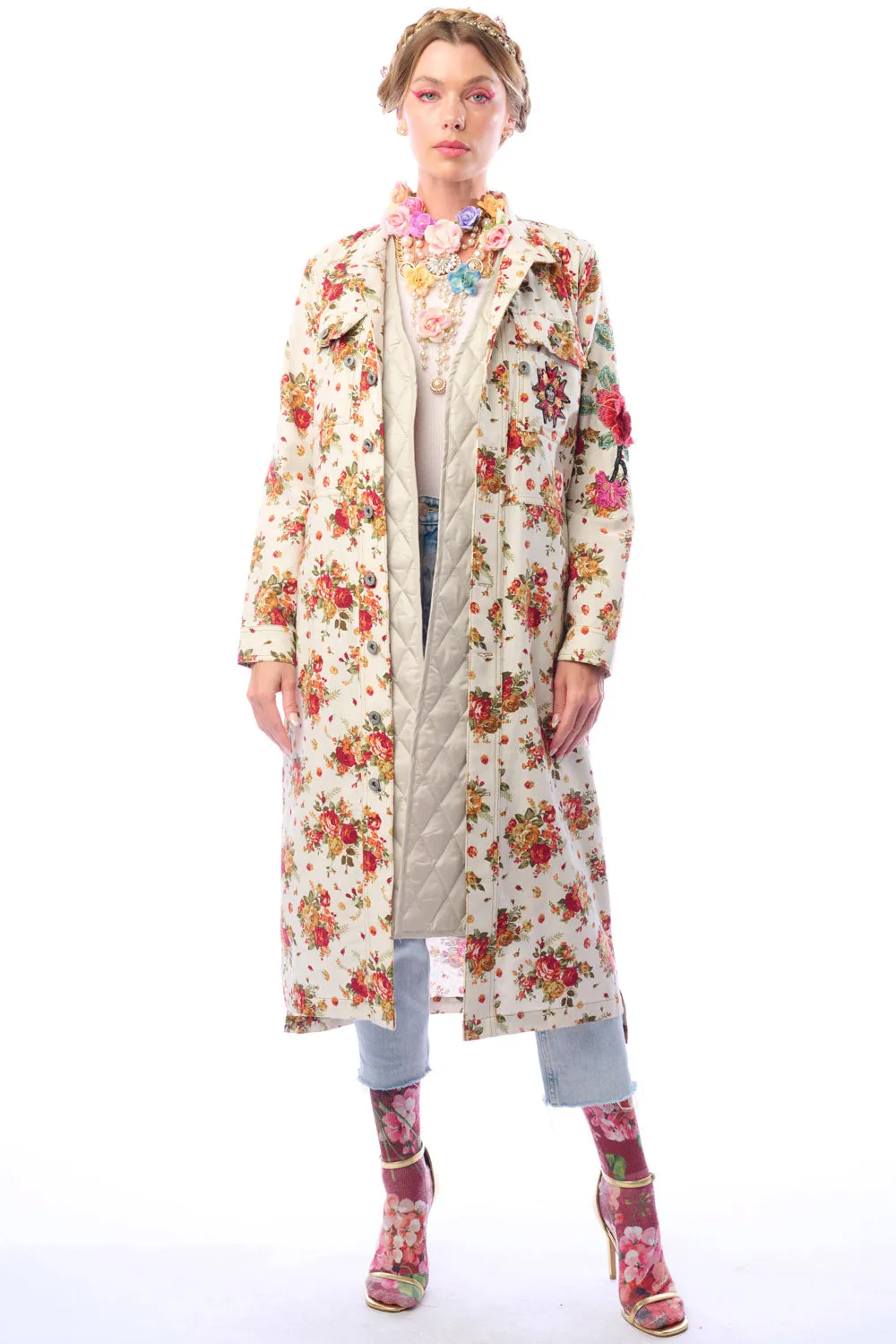 Cara Delvinge Coat sold by Aratta product image thumbnail 2