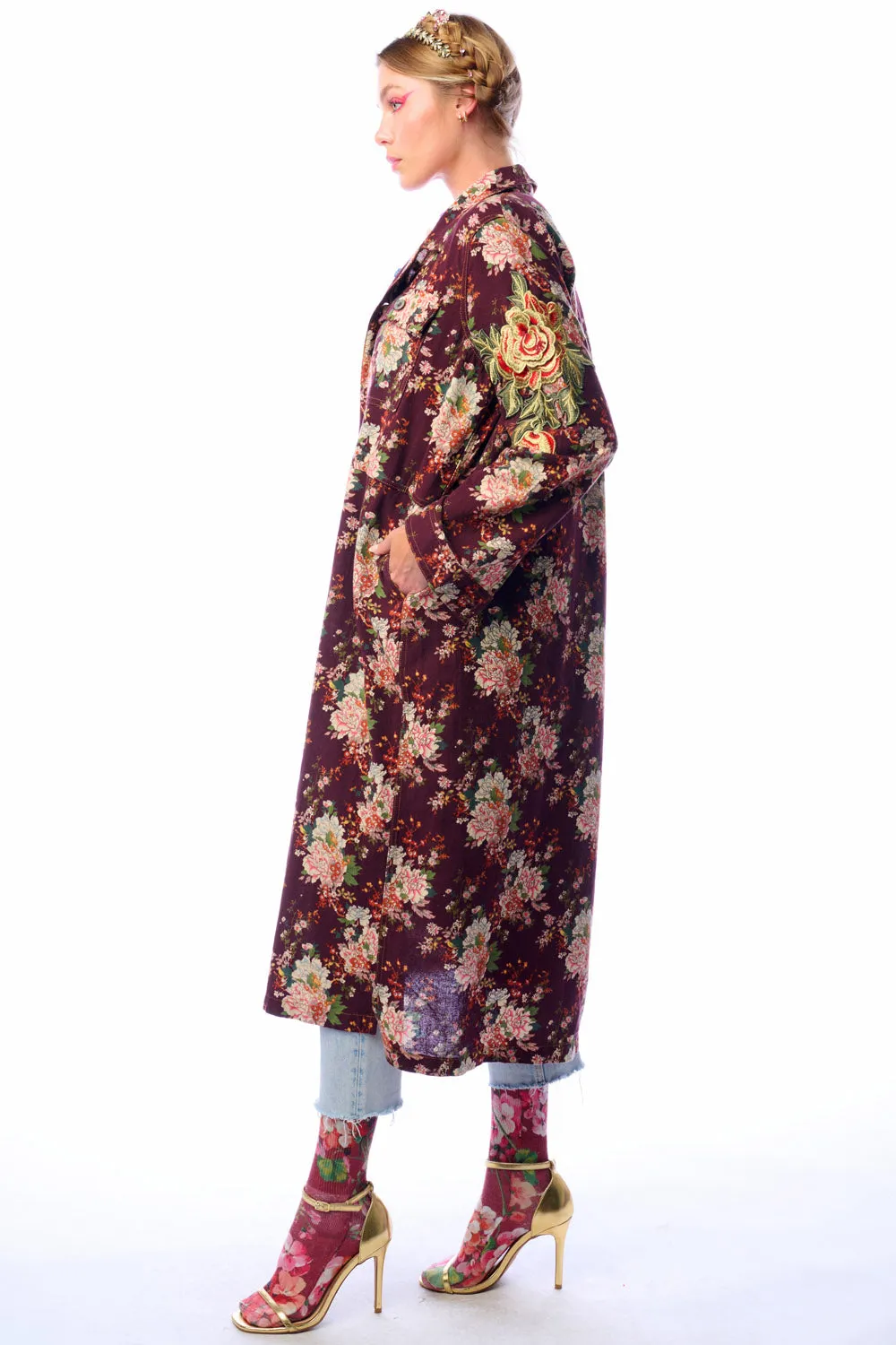 Cara Delvinge Coat sold by Aratta product image thumbnail 4