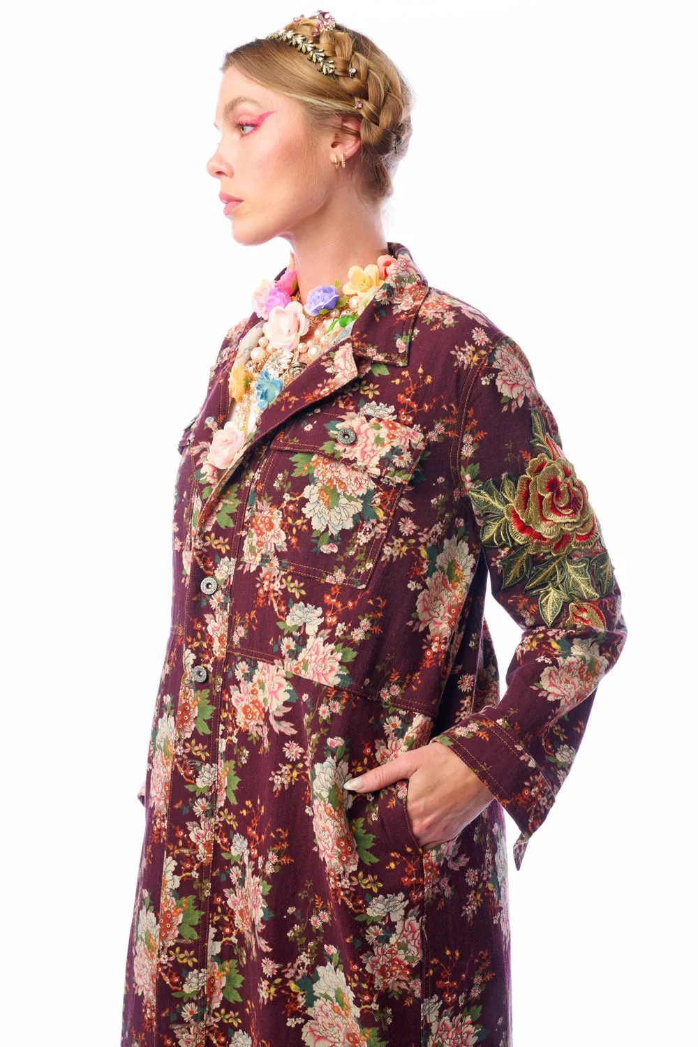 Cara Delvinge Coat sold by Aratta product image thumbnail 5