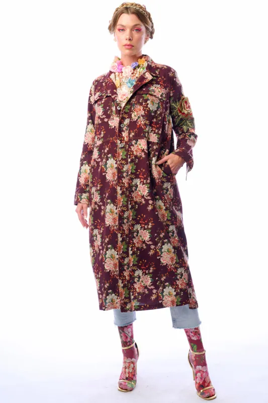 Cara Delvinge Coat sold by Aratta