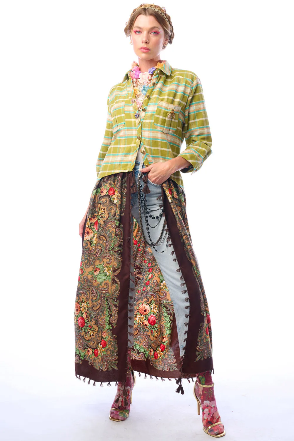 Beatrice Maxi Shirt sold by Aratta product image thumbnail 2