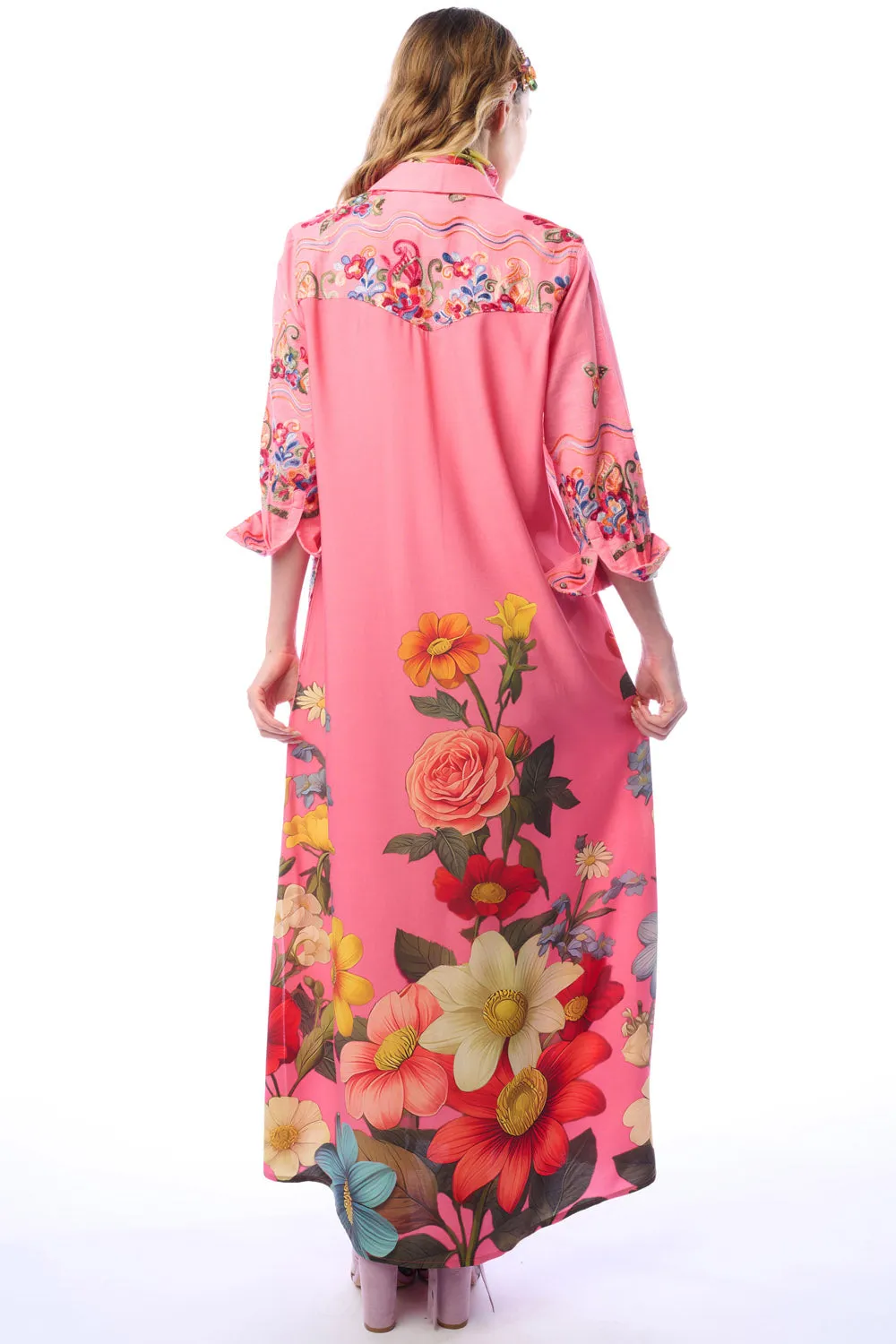 Beauty Mark Maxi Duster sold by Aratta product image thumbnail 5