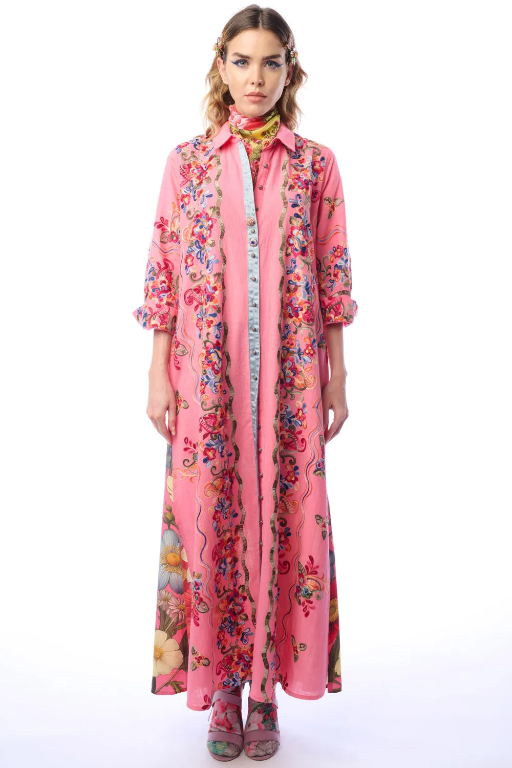 Beauty Mark Maxi Duster sold by Aratta product image thumbnail 4