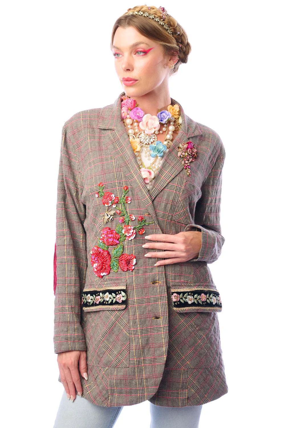Elizabeth Blazer sold by Aratta product image thumbnail 4