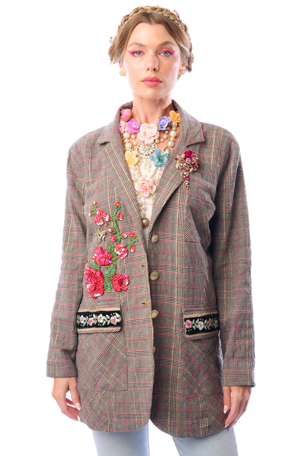 Elizabeth Blazer sold by Aratta product image thumbnail 5